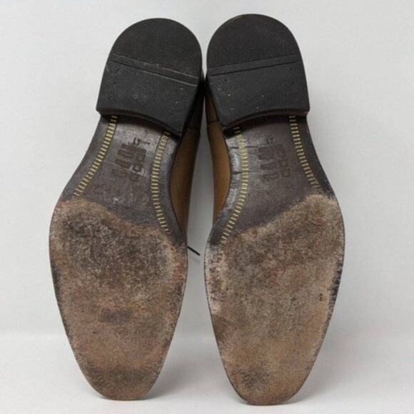 Sarar Men's Tonal Brown Leather Lace Up Dress Shoes Men's Size 41 or US Size 8 E - Picture 7 of 12